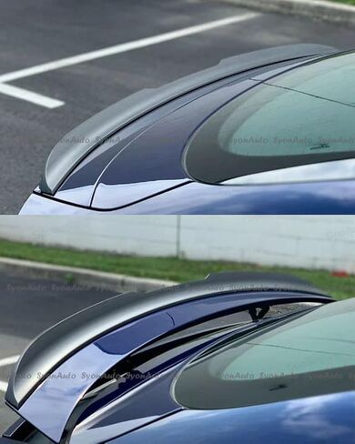 FITS 2012-2018 AUDI A7 S7 RS7 V STYLE GLOSSY BLACK REAR TRUNK SPOILER EXTENSION LID in Saudi Arabia