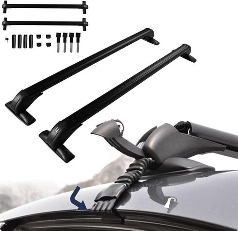 43.3" Car Top Roof Rack Cross Bar Luggage Carrier Fit for T0Y0TA Matrix 2005-2006 in Saudi Arabia