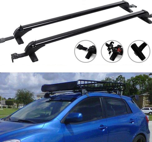 43.3" Car Top Roof Rack Cross Bar Luggage Carrier Fit for T0Y0TA Matrix 2005-2006 in Saudi Arabia