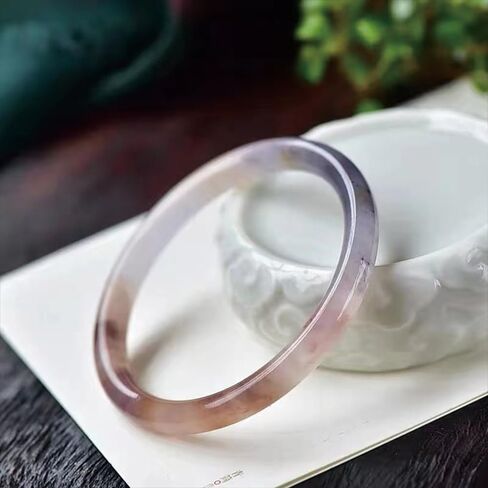 URED البنفسجي حجر اليشم سوار الإسورة اليشم الطبيعية للنساء فنغ شوي الإسورة حسن الحظ الإسورة in Kuwait