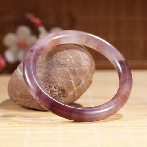 URED البنفسجي حجر اليشم سوار الإسورة اليشم الطبيعية للنساء فنغ شوي الإسورة حسن الحظ الإسورة in Kuwait