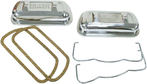 Valve Covers, Stainless Clip On, Fits 1500cc & Up VW, Compatible with Dune Buggy in Saudi Arabia