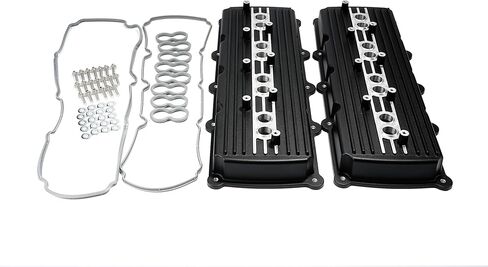 أغطية الصمامات المصنوعة من الألومنيوم للجيل 3 III Hemi 5.7L 6.1L 6.4L لغطاء الصمام المصبوب HEMI Gen III (طبيعي) in Kuwait