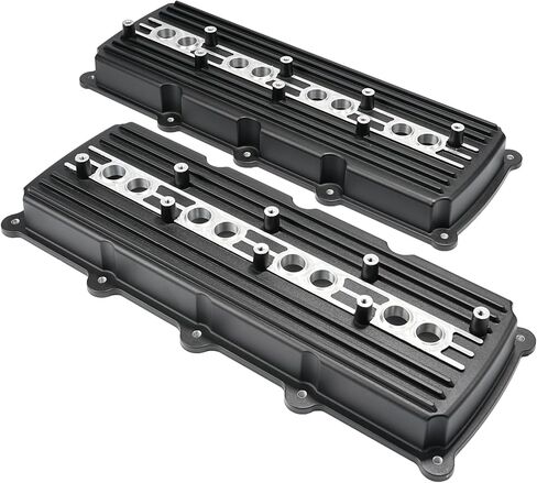 أغطية الصمامات المصنوعة من الألومنيوم للجيل 3 III Hemi 5.7L 6.1L 6.4L لغطاء الصمام المصبوب HEMI Gen III (طبيعي) in Kuwait