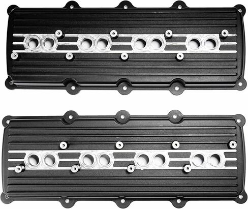 أغطية الصمامات المصنوعة من الألومنيوم للجيل 3 III Hemi 5.7L 6.1L 6.4L لغطاء الصمام المصبوب HEMI Gen III (طبيعي) in Kuwait