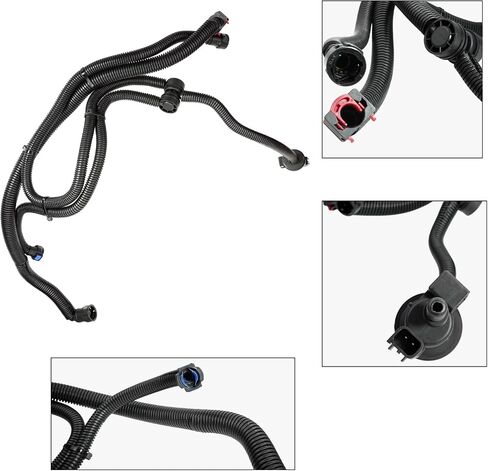 K2GZ-9D289-A Fuel Vapor Canister Vacuum Hose Pipe Compatible With 2015-2018 for Ford Edge 2016 2017 2018 for Lincoln MKZ 2019 2020 2021 2022 Lin coln Nautilus Replacement for K2G3-9D 289-AE K2GZ9D289A in Saudi Arabia