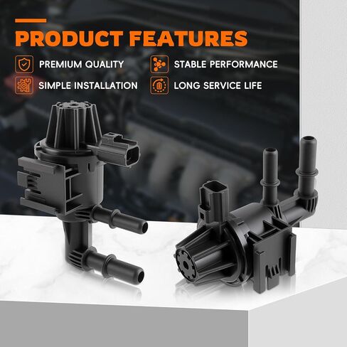 4U5Z9J451BA علبة بخار تطهير صمام الملف اللولبي متوافق مع Ford Explorer 2004-2010 Ranger 2004-2011 Explorer Sport Trac 2007-2010 متوافق مع Mercury Mountaineer 2004-2010 in Saudi Arabia