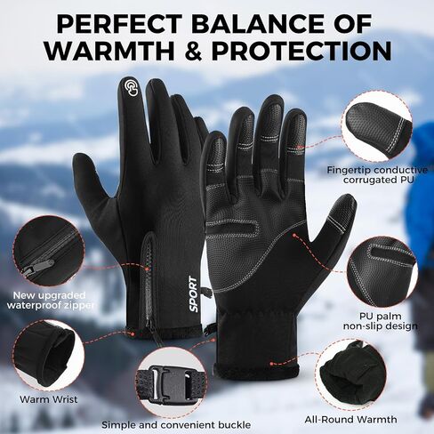 AURUZA Zipper Cycling Gloves in Saudi Arabia