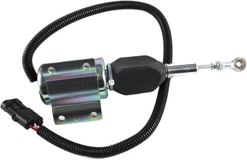 3930235 SA-4348-12 12 Volt Shut Down Solenoid Fits For 6c 8.3l Industrial Engine Excavator Accessories Parts in Saudi Arabia
