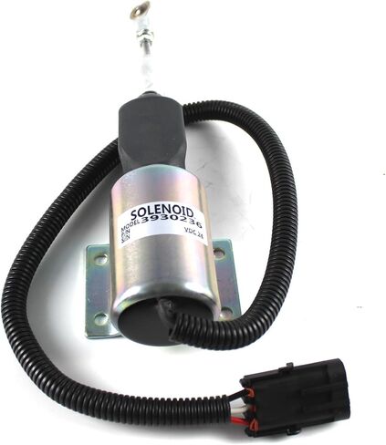3930235 SA-4348-12 12 Volt Shut Down Solenoid Fits For 6c 8.3l Industrial Engine Excavator Accessories Parts in Saudi Arabia