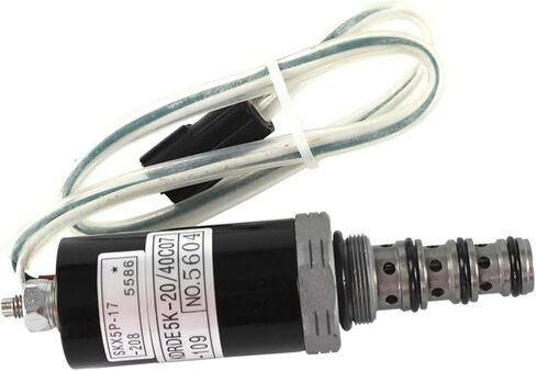 صمام الملف اللولبي للحفارة SKX5P-17-208 EZ20V00018F1 KDRDE5KR-20/40C07-203A لـ SK60-3 SK200-6E SK230-6E in Saudi Arabia