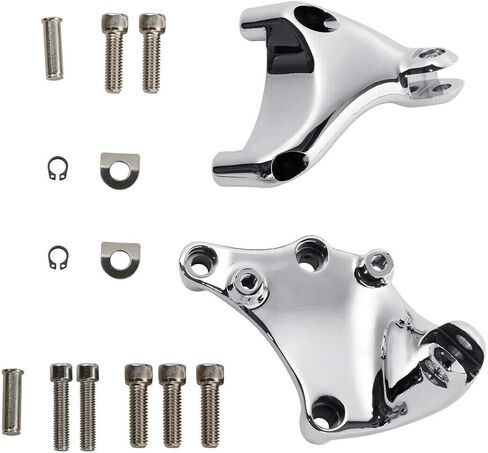 TCMT Passenger Rear Foot Peg Mount Fits For Harley Sportster 1200 Custom XL1200C 2004-2013 Nightster XL1200N 2009-2012 Sportster 883 XL883 2004-2009 SuperLow XL883L 2011-2013 Seventy-Two 2012-2013 in Saudi Arabia