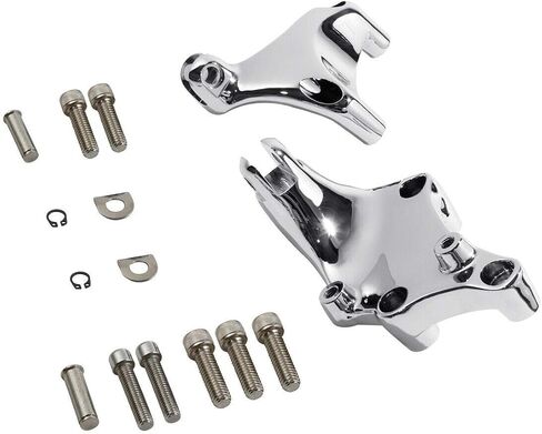 TCMT Passenger Rear Foot Peg Mount Fits For Harley Sportster 1200 Custom XL1200C 2004-2013 Nightster XL1200N 2009-2012 Sportster 883 XL883 2004-2009 SuperLow XL883L 2011-2013 Seventy-Two 2012-2013 in Saudi Arabia