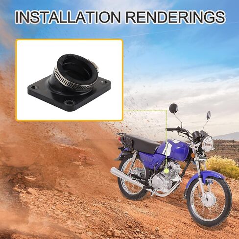GOOFIT Carburetor Intake Manifold Boot Joint Replacement for Maniful Cople Gl150 in Saudi Arabia
