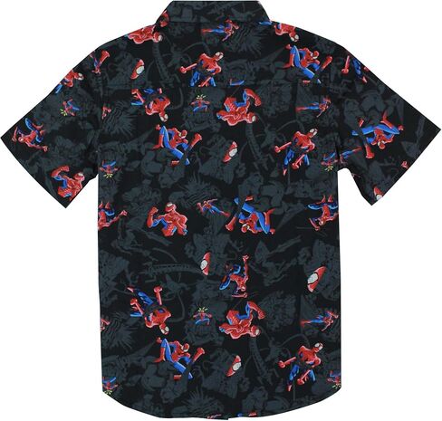 Marvel Boy's Spiderman Classic Hawaiian Surf Woven in Saudi Arabia