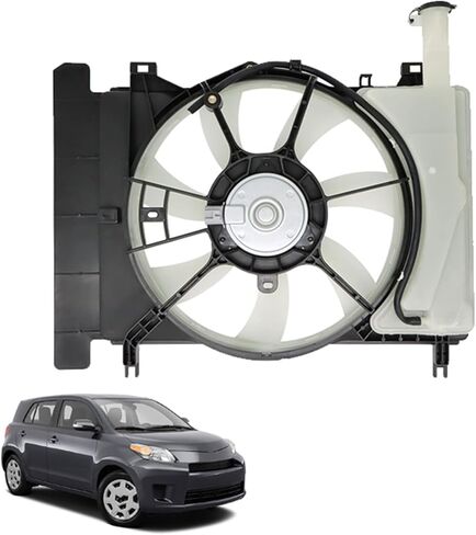استبدال مجموعة مروحة تبريد مكثف الرادياتير لـ Yaris 2006-2015 in Saudi Arabia