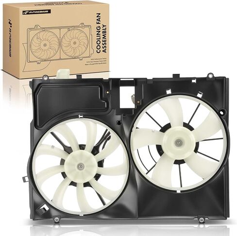 مجموعة مروحة تبريد رادياتير المحرك A-Premium متوافقة مع موديلات مختارة من لكزس - RX350 2007 2008 2009، 3.5 لتر in Saudi Arabia