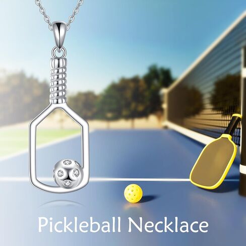 YAFEINI Lacrosse Stick Necklace Sterling Silver Lacrosse Stick and Ball Pendant Necklace Lacrosse Jewelry for Women Men in Saudi Arabia