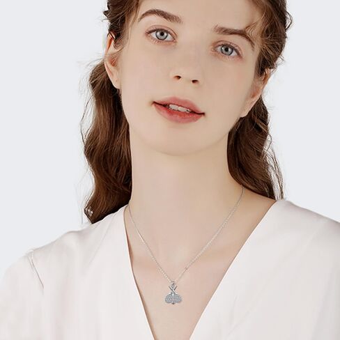 YAFEINI Lacrosse Stick Necklace Sterling Silver Lacrosse Stick and Ball Pendant Necklace Lacrosse Jewelry for Women Men in Saudi Arabia