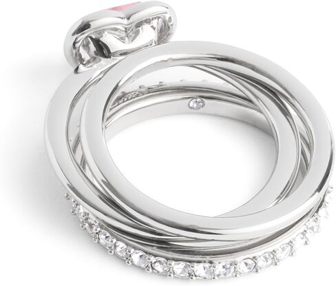 Coach Women's Halo Heart Stackable Ring Set in Saudi Arabia