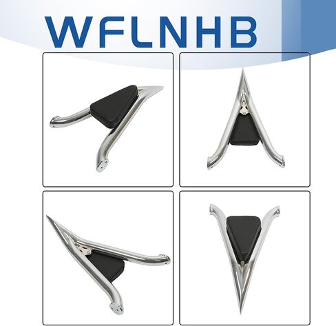 WFLNHB 16 بوصة مسند ظهر للدراجة النارية سيسي بار مسند ظهر بديل لـ CVO Road Glide Street Glide Touring Road King Road Glide 2009-2020 in Saudi Arabia