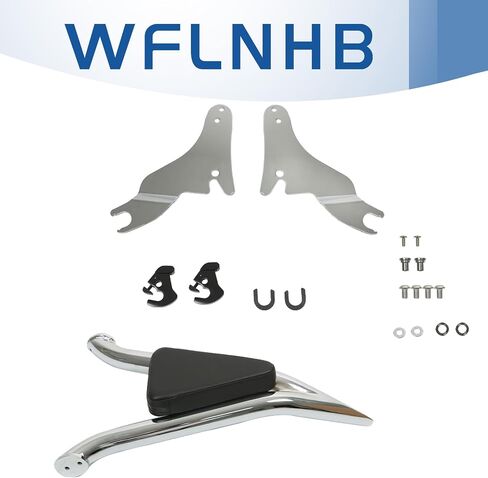 WFLNHB 16 بوصة مسند ظهر للدراجة النارية سيسي بار مسند ظهر بديل لـ CVO Road Glide Street Glide Touring Road King Road Glide 2009-2020 in Saudi Arabia