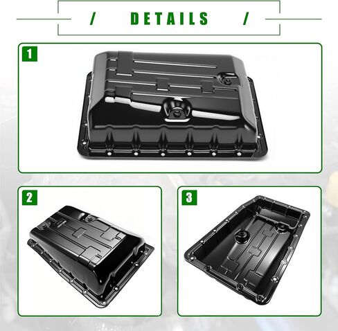 وعاء زيت ناقل الحركة 265-900 مع قابس تصريف متوافق مع Lexus GX470 LX470 Toyota 4Runner FJ Cruiser Land Cruiser Sequoia Tacoma Tundra 2004-2018 استبدال 351060C010 in Saudi Arabia
