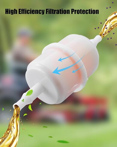 Fuel Filter Fit for TimeCutter 74685 ZS 4200S 74690 MX 4275T 75760 6000 Titan 74874 X4850 75303 ZX6000 75313 MyRide 60in Riding Mower Replace 139-0717 120-4253 133-1563 127-9204 135-8480 in Saudi Arabia
