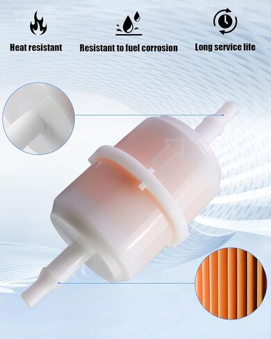 Fuel Filter Fit for TimeCutter 74685 ZS 4200S 74690 MX 4275T 75760 6000 Titan 74874 X4850 75303 ZX6000 75313 MyRide 60in Riding Mower Replace 139-0717 120-4253 133-1563 127-9204 135-8480 in Saudi Arabia