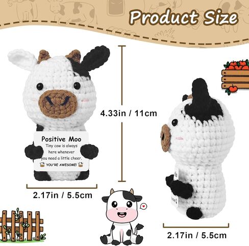 حيوانات كروشيه إيجابية مصغرة هدايا عيد ميلاد فلامنغو للنساء أخت أخت ، دعم عاطفي ملهمة الحيوانات الكروشيه المصنوعة يدويًا هدايا فلامنغو لأفضل صديق في العمل in Kuwait