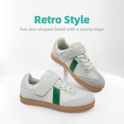 AMZZPIK Boys Girls Casual Shoes Comfortable Walking Zero Drop Skateboard Sneakers for Little Kid Big Kid in Kuwait