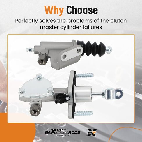 maXpeedingrods Clutch Master Cylinder& Clutch Slave Cylinder Assembly for Honda Civic Accord CRV Element 2.4LT 2002-2009, for Acura RSX TSX 2.0LT 2.4LT, Replace 46920-S7A-A03 46920-S7A-A01 in Saudi Arabia