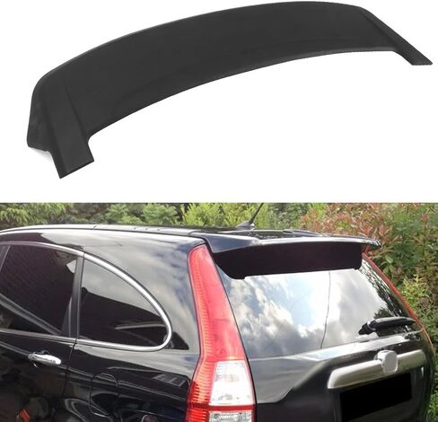 ECCPP M Style Rear Roof Window Spoiler Wing with 3rd Brake Light ABS fit for 2007-2011 for Honda CR-V Roof Spoiler Matte Black Rear Roof Spoiler in Saudi Arabia