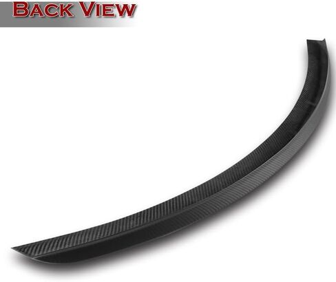 100% Real Carbon Fiber OE-Style Rear Trunk Spoiler Wing Compatible with 2012-2024 Tesla Model S, Rear Spoiler, Trunk Spoiler Lip, Automotive Exterior Replacement Part (Real Carbon Fiber) in Saudi Arabia