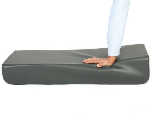 KUAFU Complete Seat Bottom Cushion Replacement Compatible with 2007 & Prior Kawasaki Mule 520 550 Leather Gray in Saudi Arabia