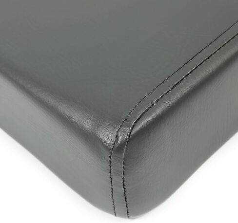KUAFU Complete Seat Bottom Cushion Replacement Compatible with 2007 & Prior Kawasaki Mule 520 550 Leather Gray in Saudi Arabia