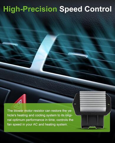 مقاوم محرك منفاخ الهواء HVAC من SCITOO لـ 1997-1998 لـ Dodge B1500، لـ B2500، B3500، 1998-2003 لـ Dodge Ram 1500 Van، لـ Ram 2500 Van، 1997-2003 لـ Ram 3500 فان، RU103،4885346AA، 4885456AA، 4885456AB in Saudi Arabia