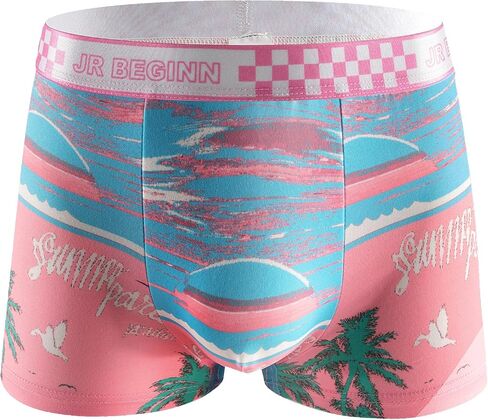 5 Pack Mens Underwear Cotton Boxer Briefs Tropical Stretch Men's Boxer Briefs Comfortable Panties in Saudi Arabia