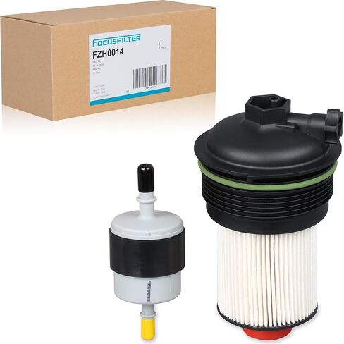 فلتر وقود من فئة OEM FD4627 من FOCUSFILTER، متوافق مع Ford F-150 3.0L Powerstroke 2018+، يستبدل FD-4627، JL3Z9N184A، XF11644 in Kuwait