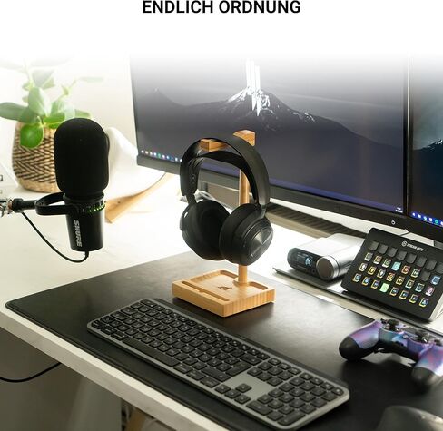 حامل سماعات الرأس من الخيزران - حامل سماعات الرأس - حامل سماعات الرأس - حامل سماعات الرأس للمكتب - حامل سماعات الرأس - حامل سماعات الألعاب - حامل سماعات الرأس in Kuwait