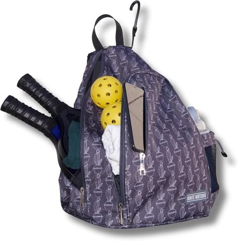 Pickleball Bag for Men & Women Pickleball Backpack - Adjustable Sling Bag/Crossbody with Fence Hook in Saudi Arabia