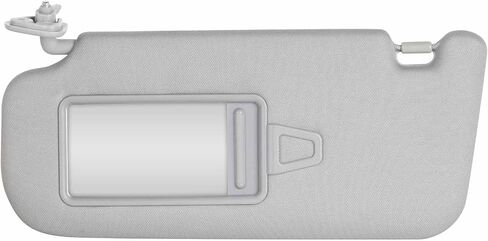 Gray Driver Left Side Sun Visor Replacement Compatible with Hyundai Elantra 2007 2008 2009 2010 Replace 85201-2H110-8M in Saudi Arabia