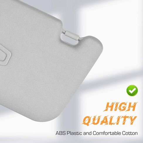Gray Driver Left Side Sun Visor Replacement Compatible with Hyundai Elantra 2007 2008 2009 2010 Replace 85201-2H110-8M in Saudi Arabia