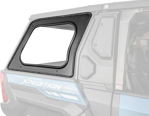 SuperATV Rear Side Window for 2024+ Polaris Xpedition ADV Premium, Ultimate, NorthStar, ADV 5 Premium, Ultimate and NorthStar Trims | Windshield in Saudi Arabia