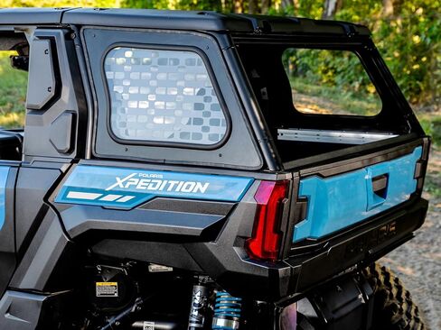 SuperATV Rear Side Window for 2024+ Polaris Xpedition ADV Premium, Ultimate, NorthStar, ADV 5 Premium, Ultimate and NorthStar Trims | Windshield in Saudi Arabia