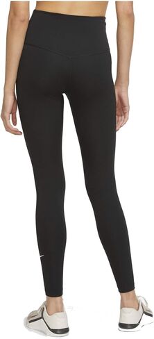 NIKE W NK ONE DF HR TGHT Black/White in Saudi Arabia