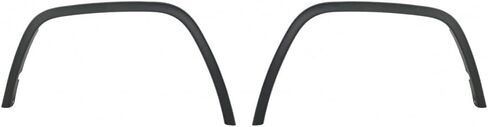 Set Of 2 Front Fender Flare Textured Left Driver & Right Passenger Side Direct Replacement Compatible With 2011-2016 Jeep Grand Cherokee CH1291106 CH1290106 1MP38RXFAE 1MP39RXFAE in Saudi Arabia