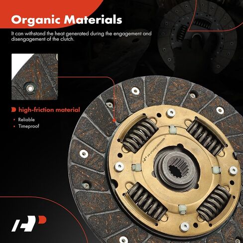 A-Premium Transmission Clutch Kit Compatible with Chevrolet Spark 2013 2014 2015 1.2L in Saudi Arabia