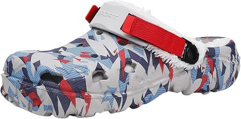 قباقيب شتوية مبطنة بالفرو الصناعي للجنسين - شباشب دافئة خفيفة الوزن للرجال والنساء سهلة الارتداء مع رغوة فخمة للأماكن الداخلية والخارجية in Kuwait