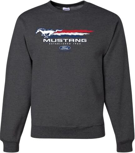 سويت شيرت Wild Bobby Ford Mustang USA Pony Logo Est 1964 Classic Racing Logo للسيارات والشاحنات in Saudi Arabia